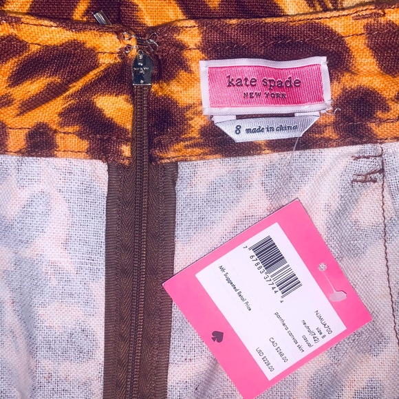// KATE ♠️ SPADE Animal Print Skirt // - Picture 5 of 5